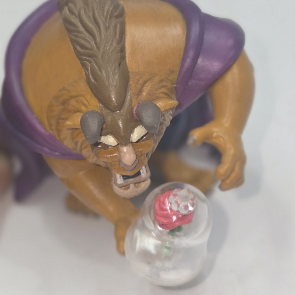 DISNEY BEAUTY AND THE BEAST ORNAMENT CLASSIC MASTERPIECE COLLECTION ROSE MATRIX